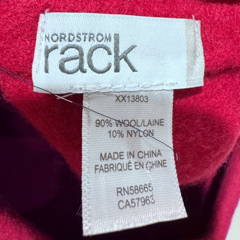 Nordstrom Rack Red wool Beret - Picture 3 of 3